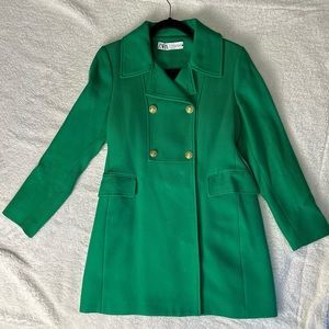 Zara Buttoned tailored coat